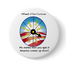 Wheel of lost fortune pin