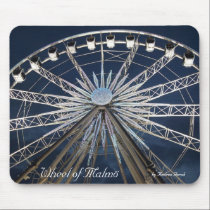 Wheel of Malmö, by Andrea Gerak mousepads