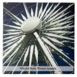 Wheel of Perth, Western Australia Ceramic Tile