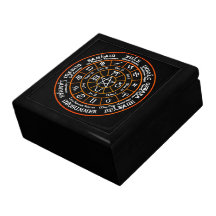 Wheel Of The Year Box Jewelry Box