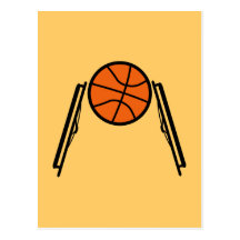 Wheelchair Ball Postcard
