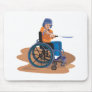 Wheelchair Baseball Mouse Pads