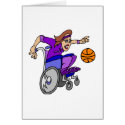 Wheelchair basketball girl