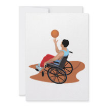 wheelchair basketball custom invite