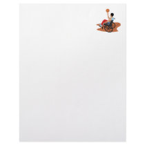 wheelchair basketball custom letterhead