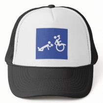 wheelchair boozer mesh hats