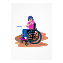 Wheelchair Girl Ball.png Invitation