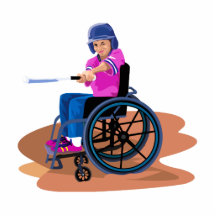 Wheelchair Girl Ball.png Photo Cutout