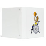 Wheelchair girl shooting binder