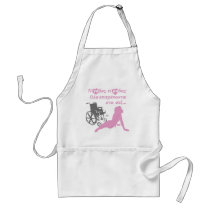 Wheelchair Humour in Greek aprons