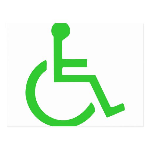 Wheelchair Symbol Post Cards