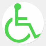 Wheelchair Symbol Stickers