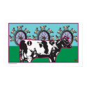 WheelCows-Prints/Poster by CollierGraphica WheelCows-Prints/Poster