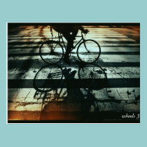 wheels 3 postcards