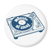 Wheels of Steel magnets by BoogieMonst Wheels of Steel magnets