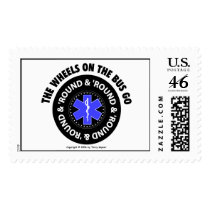 Wheels on the Bus - Tire #2 Stamp