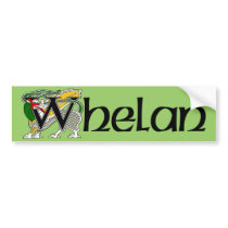Whelan Celtic Dragon Bumper Sticker bumper stickers