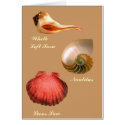 Whelk Left Turn,  Nautilus, Lions Paw cards