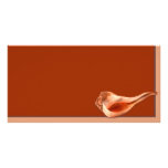 Whelk Left Turn Personalized Photo Card