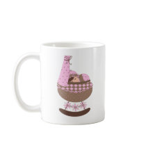 "When a baby is born so is a grandmother" Mug
