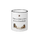 When a Child is Born, So is a Grandfather Mug