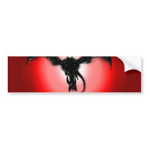 When a Dragon smiles Bumper Sticker