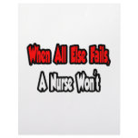When All Else Fails, A Nurse Won't Letterhead