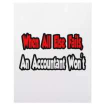 When All Else Fails, An Accountant Won't Personalized Letterhead