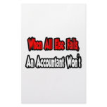When All Else Fails, An Accountant Won't Stationery Paper