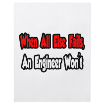 When All Else Fails, An Engineer Won't Flyer