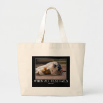 When All Else Fails - Hug Da Cat Artwork bags