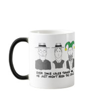 When Amish Turn 40 Morphing Mug