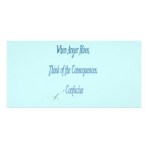 *When Anger Rises...*- Confucius Quote photo cards