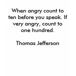 When angry count to ten before you speak. If ve... T Shirt