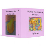 When bad recipes happen to good people... vinyl binders