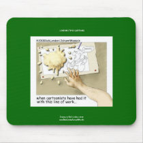 When Cartoonists Go Mad Funny Mouse Pad mousepads by beardiethor123 When Cartoonists Go Mad Funny Mouse Pad mousepads