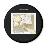 When Cartoonists Go Mad Funny Novelty Magnet