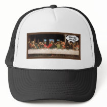 When Do We Eat? - Last Supper hats by InsideOut_Tees When Do We Eat? - Last Supper hats