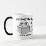 When Dogs Turn 40 Morphing Mug
