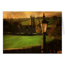 When Evening Falls. Greeting Card
