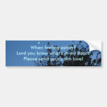 When Feeling Astray bumper stickers