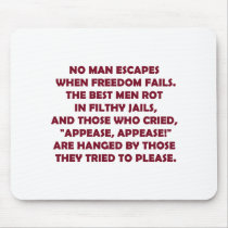 When Freedom Fails Mouse Mats