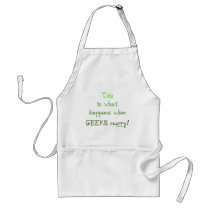 When Geeks Marry Apron