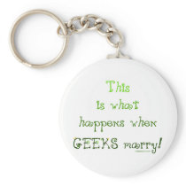 When Geeks Marry Key Chains