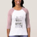 Ladies 3/4 Sleeve Raglan (Fitted)