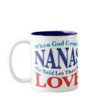 When God Created Nanas Coffee Mug