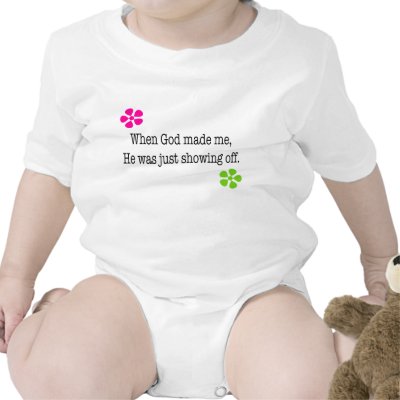When God Made Me Shirt by annacirlot