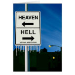 When Hell Freezes Over Greeting Cards