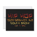 When Hip Hop Was Born Personalized Invites