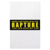When I Am Taken Up In The Rapture... stationery by classicgodshop When I Am Taken Up In The Rapture... stationery